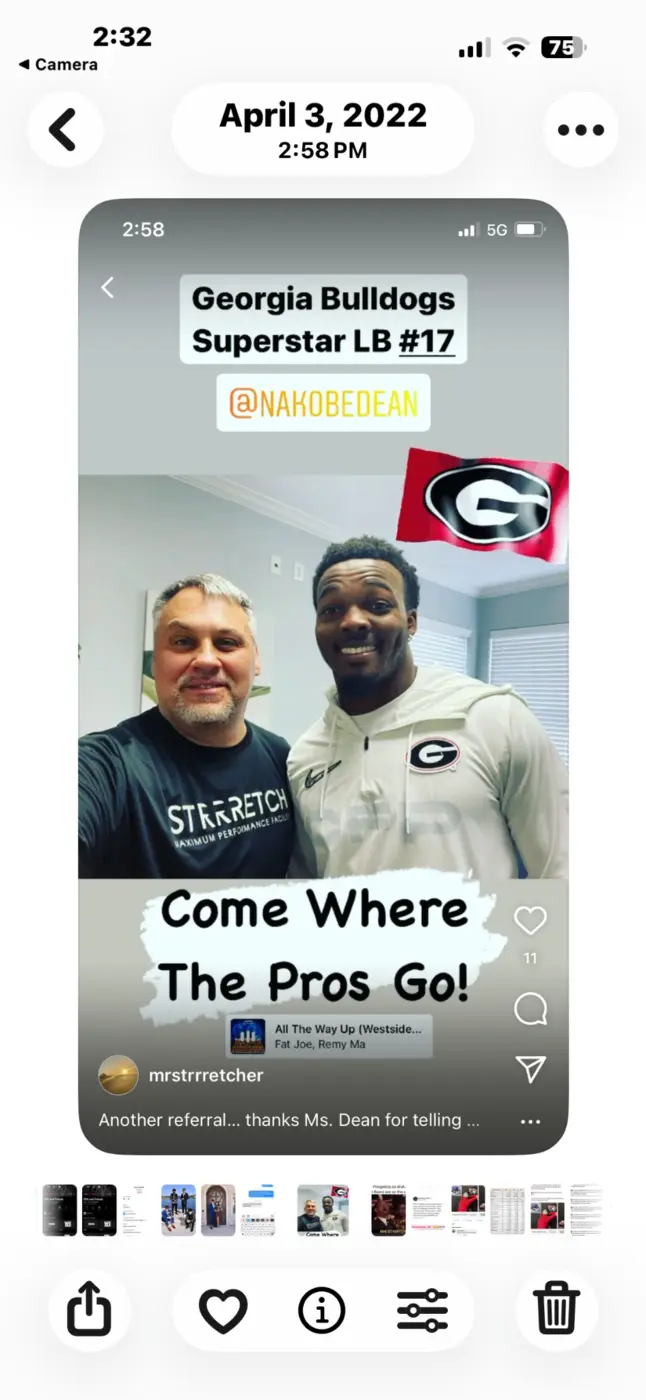 Nakobe Dean — NFL linebacker · Philadelphia